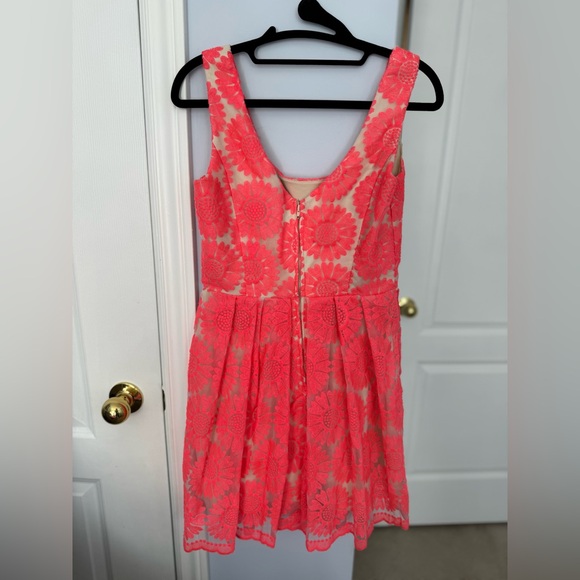 Coral Dress *worn once - Picture 2 of 2